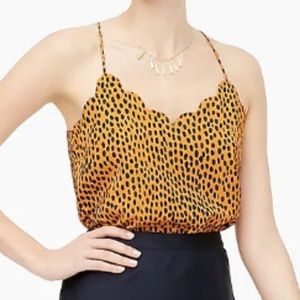 Scalloped Edge Tank Top
